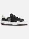 Blakey OG Sole Canvas Low Top Sneakers Black White - MAISON MIHARA YASUHIRO - BALAAN 3