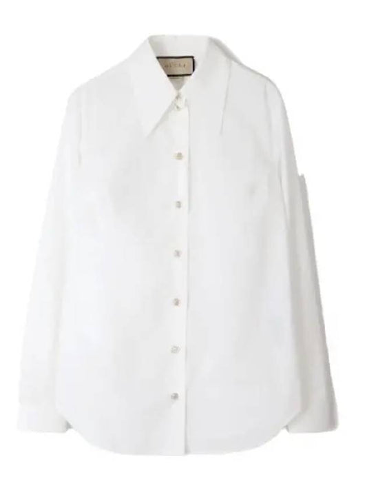 cotton shirt women - GUCCI - BALAAN 1