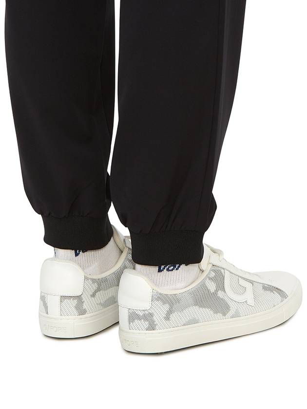 Cuff Mid-Rise Jogger Pants Black - J.LINDEBERG - BALAAN 11