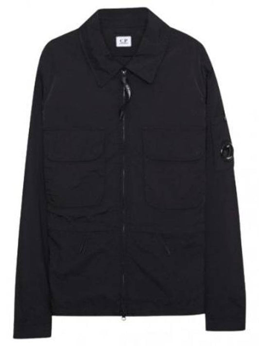 long sleeve shirt mix overshirt - CP COMPANY - BALAAN 1