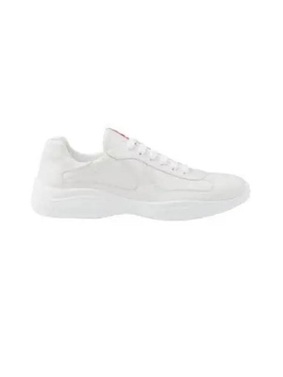 America's Cup Patent Leather Low Top Sneakers Grey - PRADA - BALAAN 2