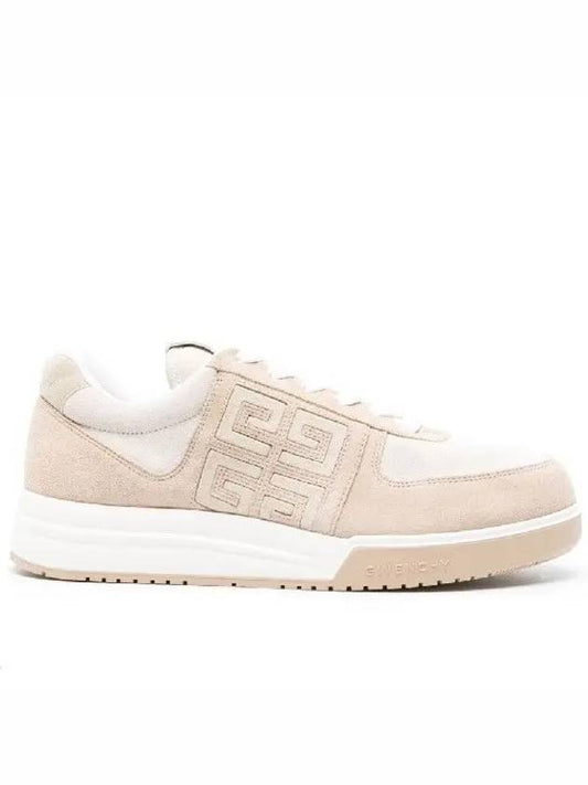 G4 Suede Low Top Sneakers Beige - GIVENCHY - BALAAN 2