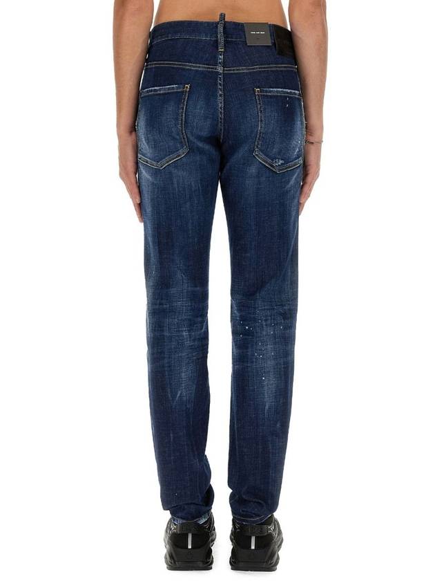 Dark CB Wash Cool Guy Jeans Blue - DSQUARED2 - BALAAN 4