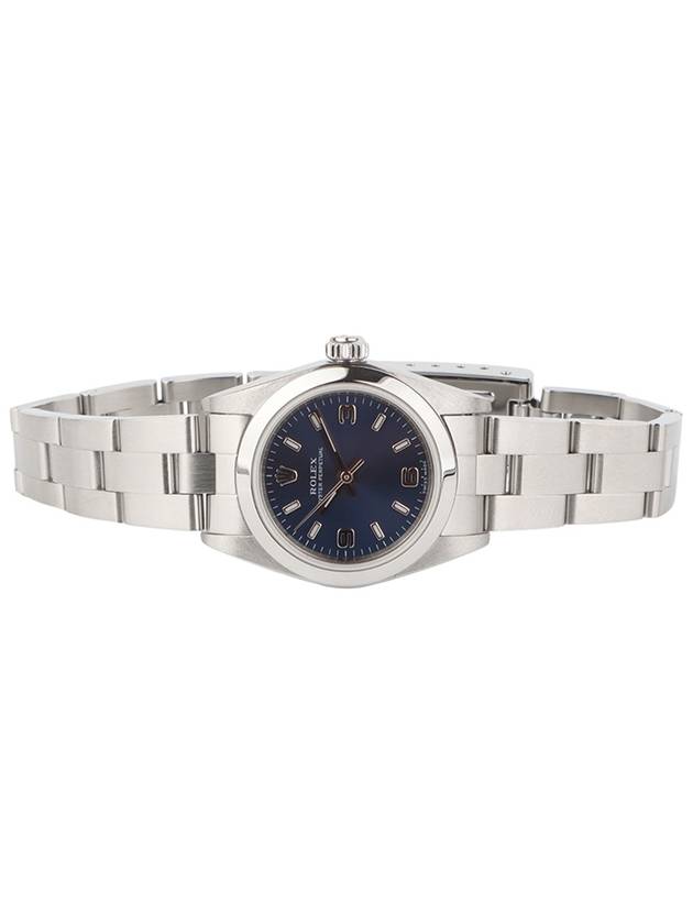 Rolex 76080 Oyster Perpetual 369 Blue Plate Women s Watch 34072 6 - ROLEX - BALAAN 3