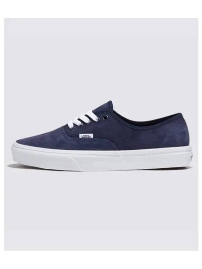 Authentic Pig Suede Low Top Sneakers Navy - VANS - BALAAN 2