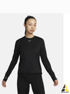 Women's Dri-Fit Swift Element UV Crew Neck Running Top Black - NIKE - BALAAN 2