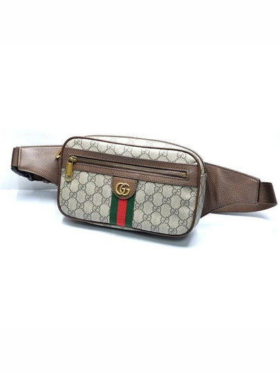 Ophidia GG Belt Bag Brown - GUCCI - BALAAN 2