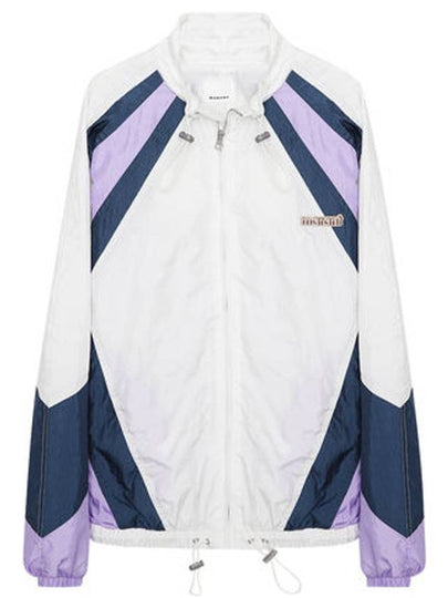 Devan Track Jacket White - ISABEL MARANT - BALAAN 2