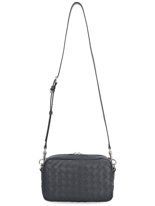 Intrecciato Camera Small Cross Bag Grey - BOTTEGA VENETA - BALAAN 6