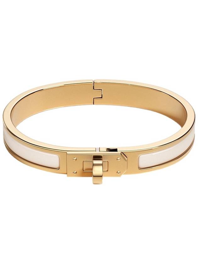 Mini Clic Kelly Bracelet Gold Cream - HERMES - BALAAN 2