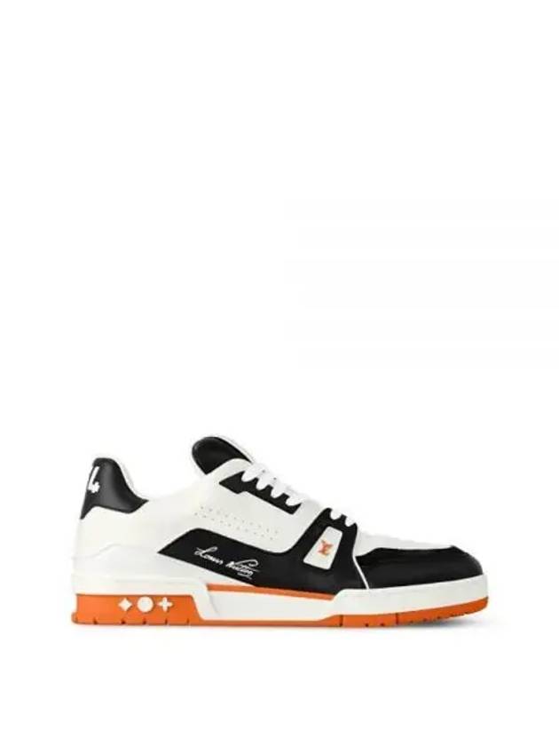 LV Trainer Sneakers Orange 1ADDZZ - LOUIS VUITTON - BALAAN 1