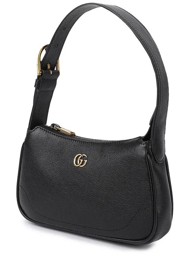 Aphrodite Double G Small Shoulder Bag Black - GUCCI - BALAAN 3