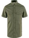 Men s OVIK Air Stretch Short Sleeve Shirt 12600213625 SS M - FJALL RAVEN - BALAAN 2