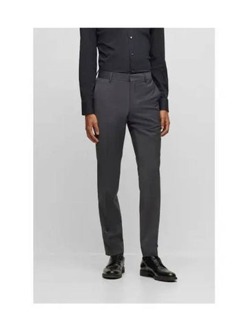 Virgin wool suit pants slim fit 50482735 028 - BOSS - BALAAN 1