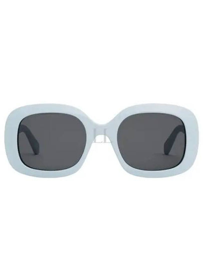 Eyewear Triomphe 10 Acetate Sunglasses Milky Light Blue - CELINE - BALAAN 2