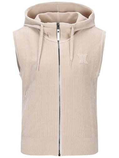 Official W CHANILLE KNIT HOOD VT LE - ANEWGOLF - BALAAN 1