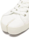 Maison Margiela TABI 22 Number Printing Leather Sneakers White - MAISON MARGIELA - BALAAN 4