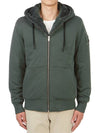 Classic Bunny Zip Up Hoodie Forest Hill Lining Forest Hill - MOOSE KNUCKLES - BALAAN 3