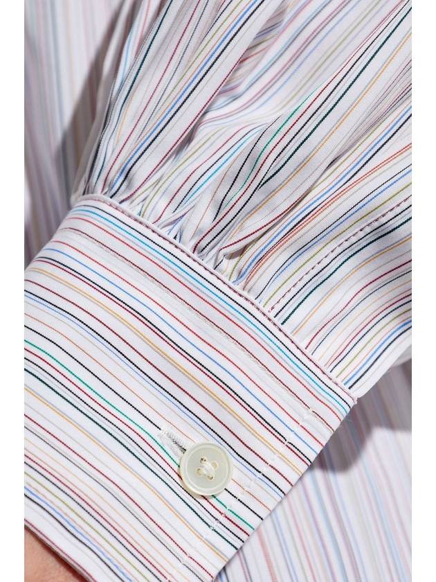 Paul Smith Shirt With Striped Pattern, Women's, Light Blue - PAUL SMITH - BALAAN 5