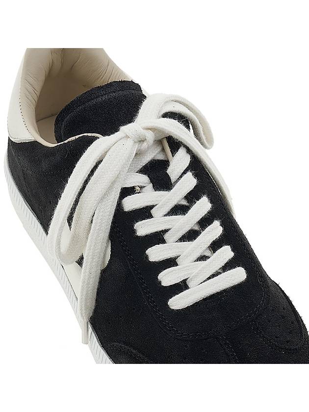 Bryce Suede Low Top Sneakers Black - ISABEL MARANT - BALAAN 9