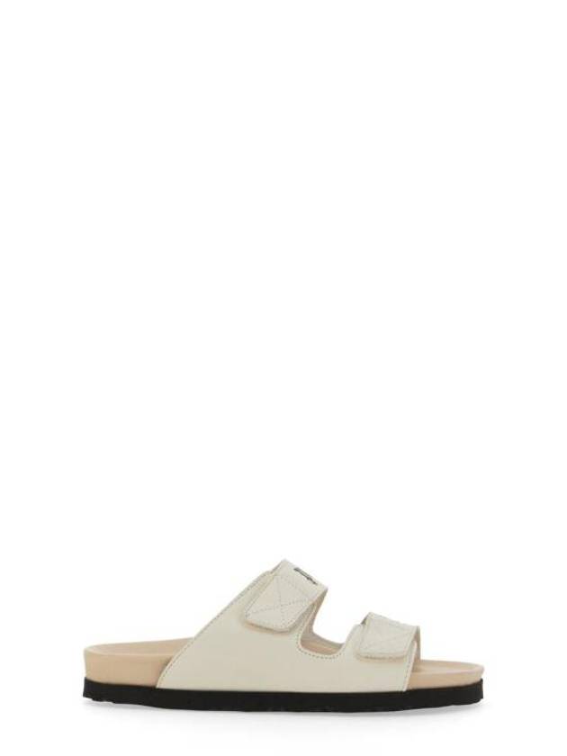 Sandals PWIH019 S23LEA0020361 WHITE - PALM ANGELS - BALAAN 1