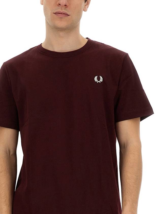 T-SHIRT WITH LOGO - FRED PERRY - BALAAN 4