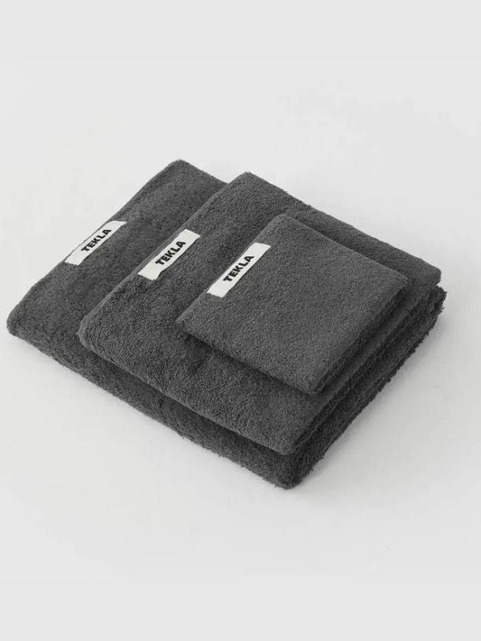 Hand Towel Charcoal Gray 50X80 - TEKLA - BALAAN 2