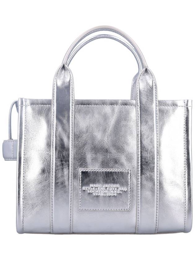 Tote Bag 24A2F3HTT004H01 039 METALLIC SILVER - MARC JACOBS - BALAAN 5