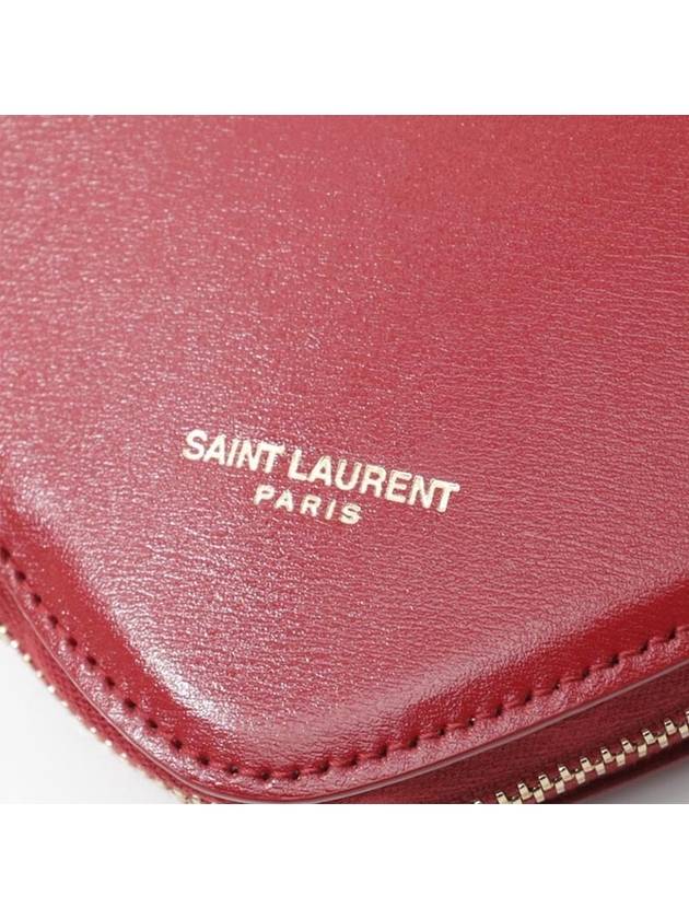 Heart Eco Tote Bag Red 585275 - SAINT LAURENT - BALAAN 8