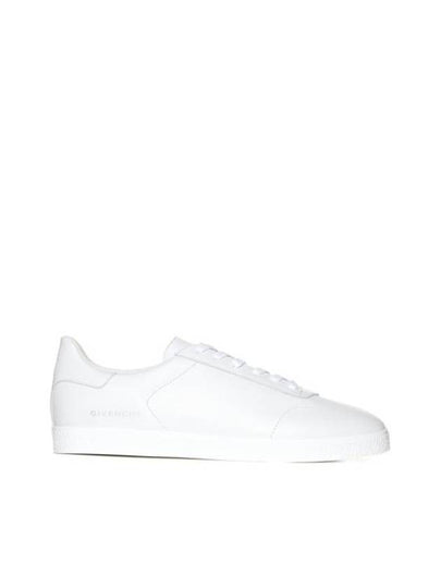 Logo Debossed Town Low Top Sneakers White - GIVENCHY - BALAAN 2