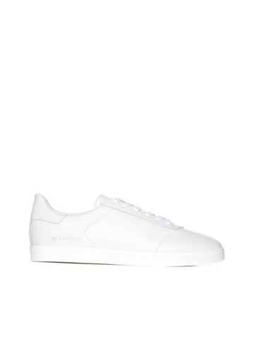 Logo Debossed Town Low Top Sneakers White - GIVENCHY - BALAAN 1