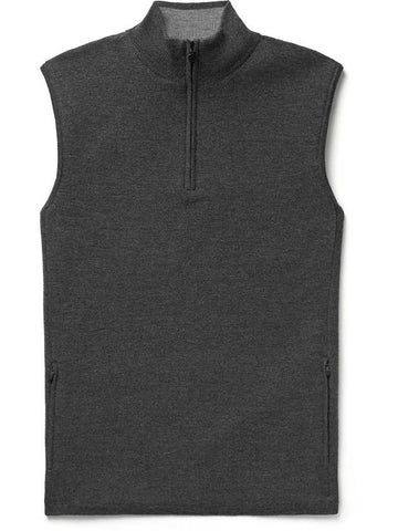Men's Merino Wool Tech Lined Slim Fit Dunes Vest - G/FORE - BALAAN 1