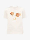 Maraca Logo Print Cotton Short Sleeve T-Shirt White - JACQUEMUS - BALAAN 2