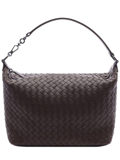 Small Intrecciato Nappa Shoulder Bag Brown - BOTTEGA VENETA - BALAAN 2