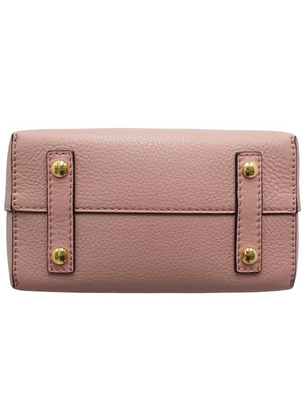 Women s 8007931 Pink Leather Mini Belt Bag - BURBERRY - BALAAN 4