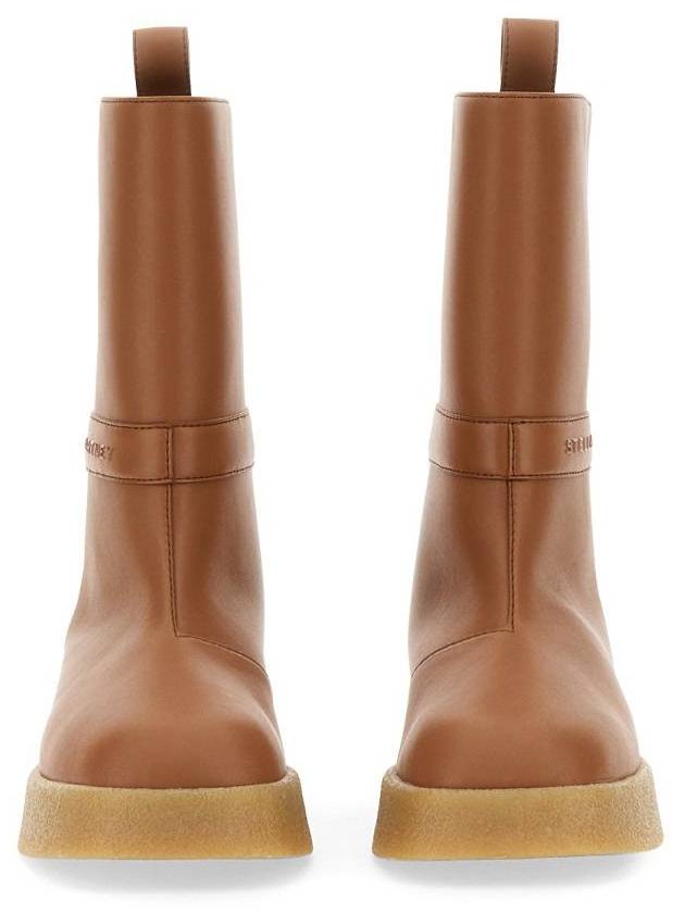 SKYLA ankle boots brown - STELLA MCCARTNEY - BALAAN 3