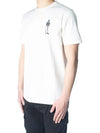 Overfit printed short sleeve t shirt white 12CMTS198A - CP COMPANY - BALAAN 3