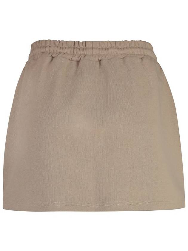 Midi Skirt 3641MDD71 24700023 Beige - MSGM - BALAAN 3