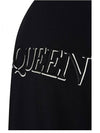 Logo Cotton Short Sleeve T-Shirt Black - ALEXANDER MCQUEEN - BALAAN 5