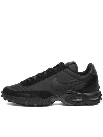 Air Max Waffle Low Top Sneakers Black - NIKE - BALAAN 1