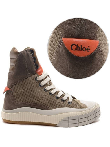 Women's CLINT High Top Sneakers CHC20W30018_20B_20F - CHLOE - BALAAN 1