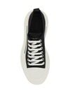 Tread Slick Low Top Sneakers Black White - ALEXANDER MCQUEEN - BALAAN 3