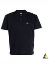 Stretch Piquet Regular Polo Shirt Navy - CP COMPANY - BALAAN 2