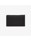 Saffiano Leather Strap Nylon Clutch Bag Black - PRADA - BALAAN 4