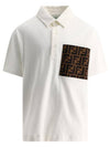 Kids T Shirt JMI3997AJF0TU9 White - FENDI - BALAAN 1