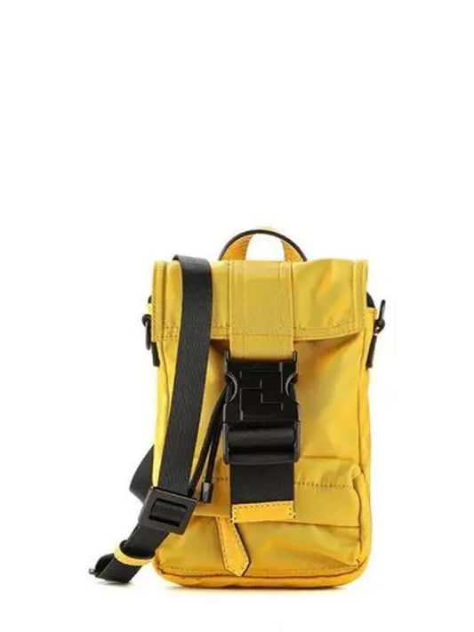 Mini Econyl Cross Backpack Yellow - FENDI - BALAAN 2