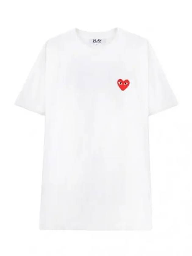 Red Heart Waffen Short Sleeve T Shirt Men s - COMME DES GARCONS - BALAAN 1