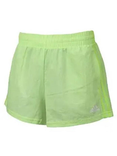 Women's Essentials 3-Stripes Shorts Green - ADIDAS - BALAAN 1