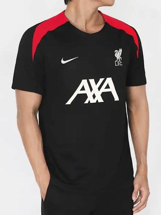 Short Sleeve T shirt Liverpool FC DRI FIT Strike Top FN9838 013 - NIKE - BALAAN 1