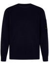 Lambswool GRS Crew Neck Knit Top Purple - CP COMPANY - BALAAN 2